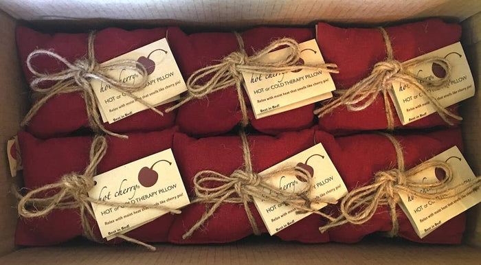 Hot Cherry Neck Wraps
