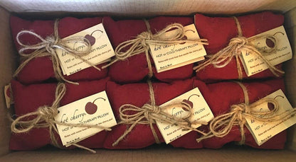 Hot Cherry Neck Wraps