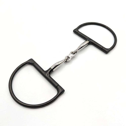 hunter dee black cheek french link bit