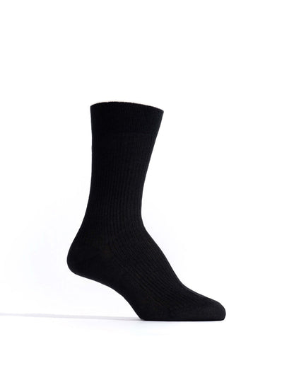 Ines silk cashmere socks 30% silk 70% cashmere Black - Anonymous Copenhagen Socks