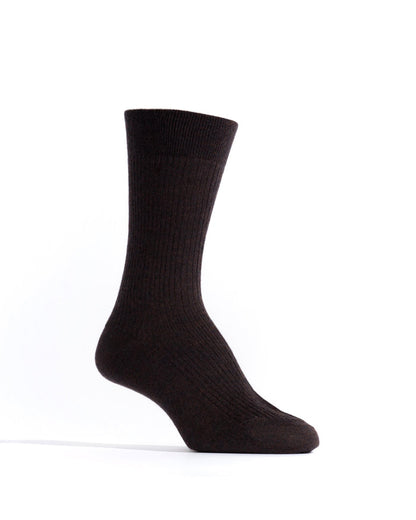 Ines silk cashmere socks 30% silk 70% cashmere Chocolate - Anonymous Copenhagen Socks