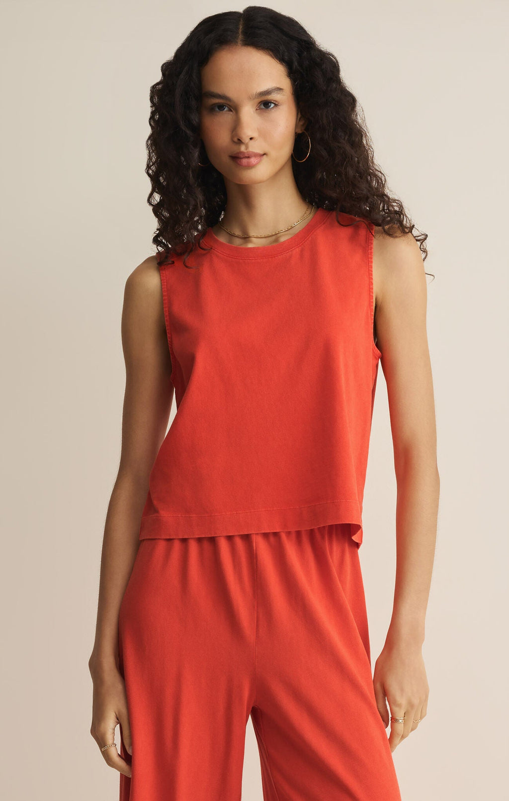 Sloane Jersey Muscle Tank