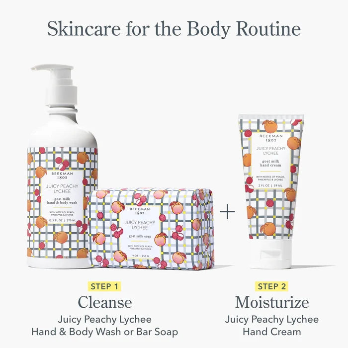 Juicy Peachy Lychee Hand & Body Wash