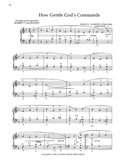 Keyboard Preludes - Piano or Organ pg. 22 | Sheet Music | Jackman Music