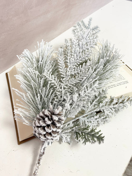 Kismet Snowed Cedar Pine Stem