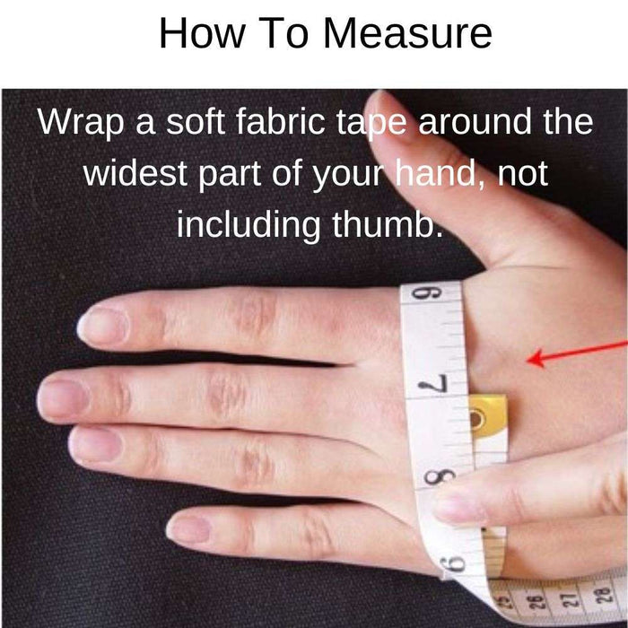kunkle gloves how to measure
