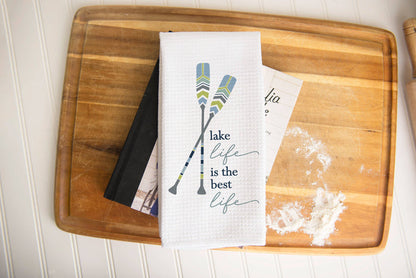 Lake Life Tea Towel