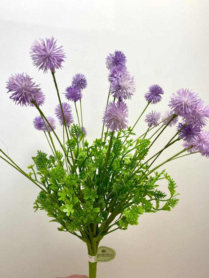 Lavender Gomphrena Bush