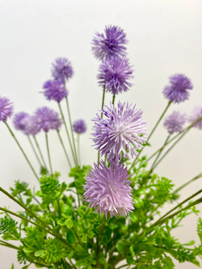 Lavender Gomphrena Bush