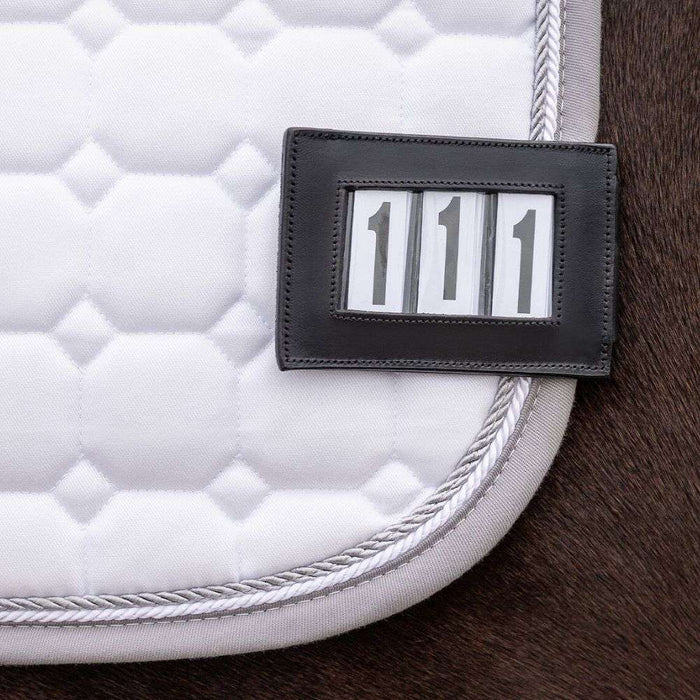 leather clip on show numbers