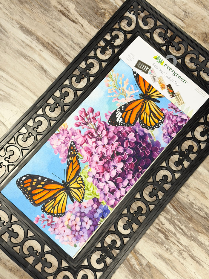 Lilac & Butterfly Sassafras Switch Mat
