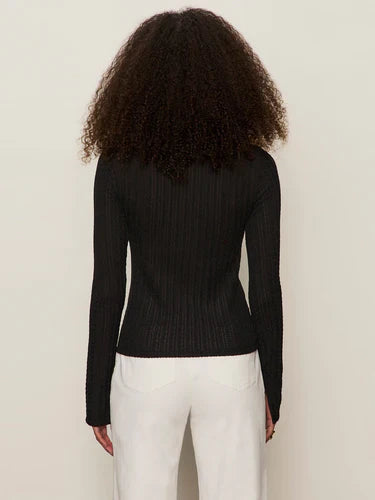 Boatneck Textured Top