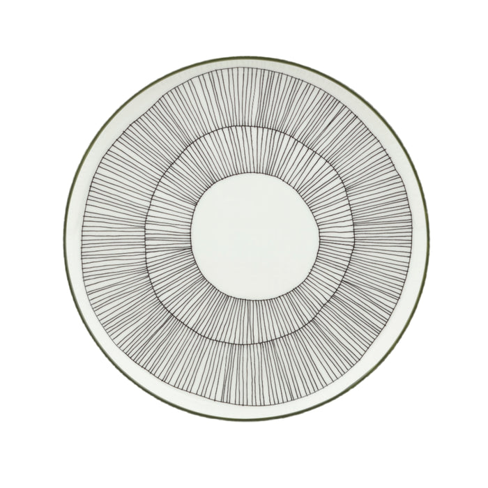 Marimekko Oiva / Kukat Puhkeavat 8" Plate Eleish Van Breems Home