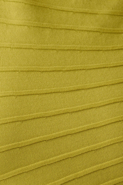 Marylee Knit Ribbed Sleeveless Top - Olive