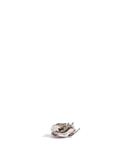 Metallic rose clip Metal Silver