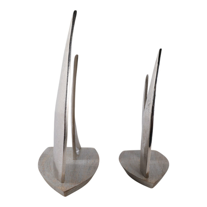 Moelyn Silver Sailboat - 2 Sizes