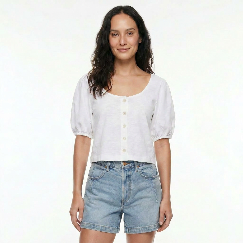 Alma Cropped Top