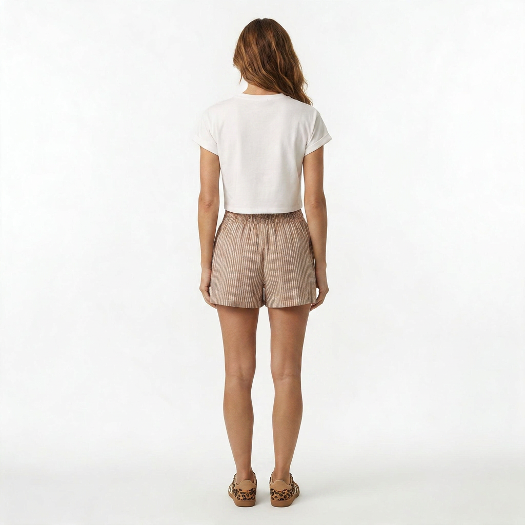 Isla Seersucker Short