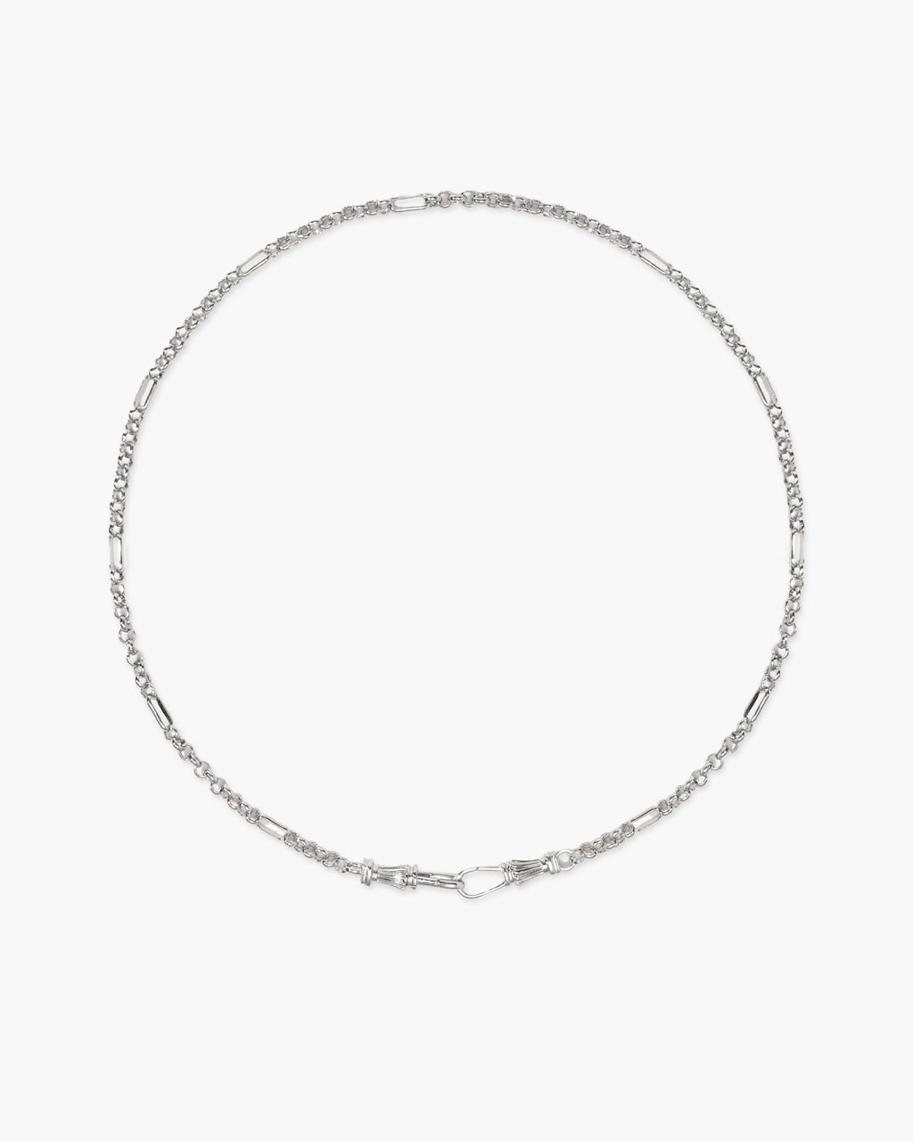 Deco Clasp Chain Necklace