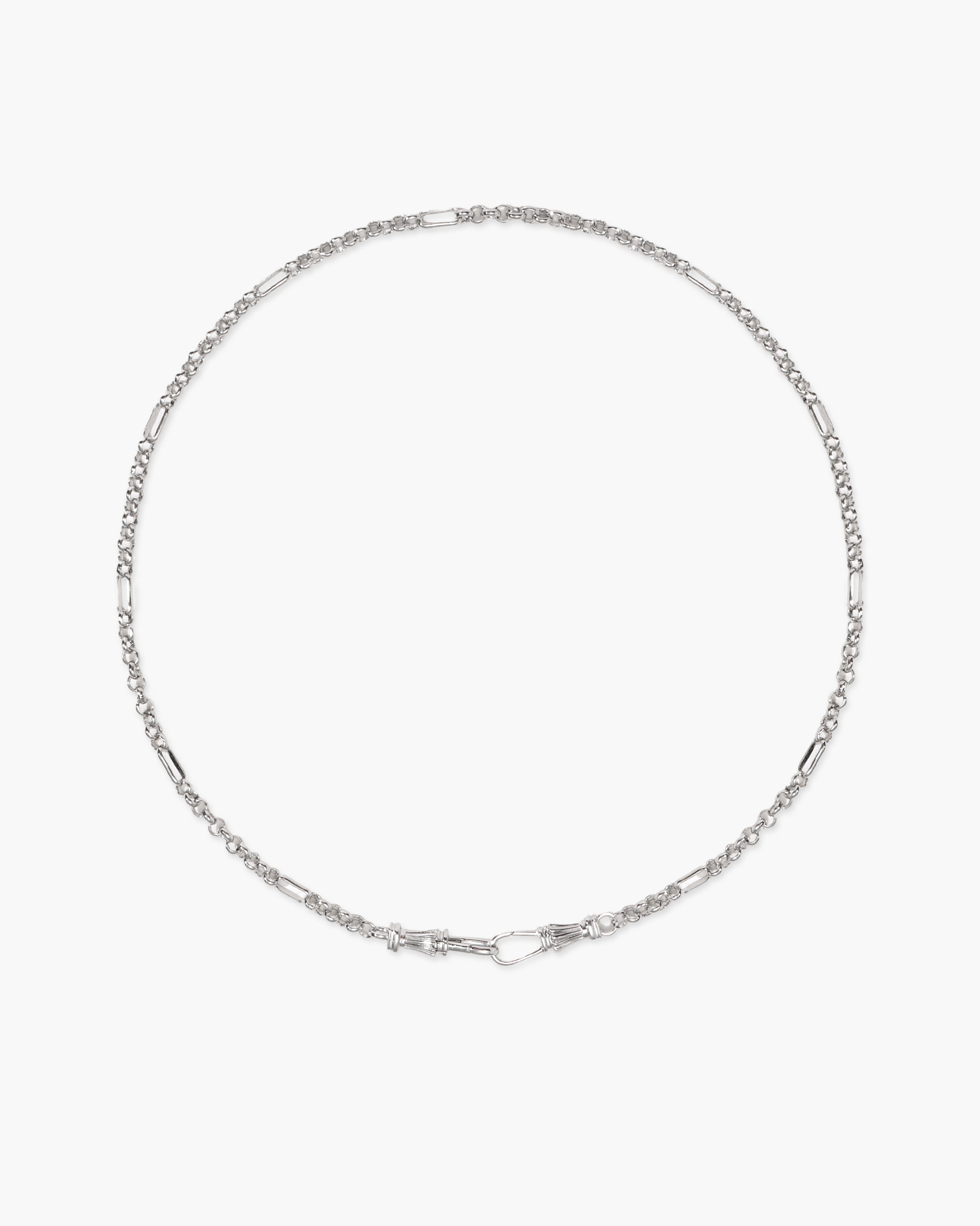 Deco Clasp Chain Necklace