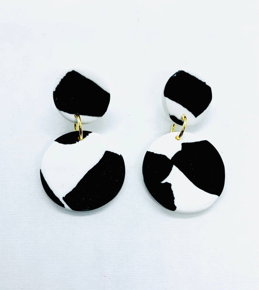 No Shrinking Violet - Helsinki Sky Earrings - Medium