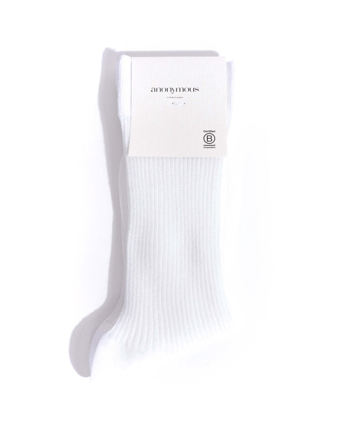Noa glitter socks 52% nylon 48% polyester Cream - Anonymous Copenhagen Socks