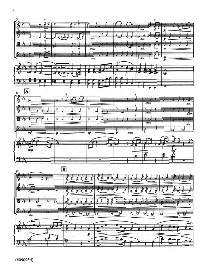 O Divine Redeemer - String Quartet
