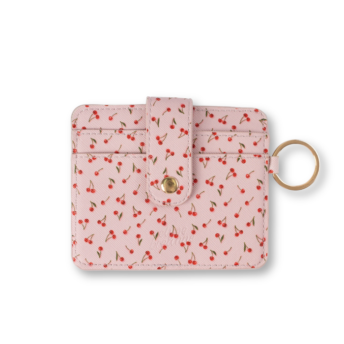 Painted Cherries Card Wallet