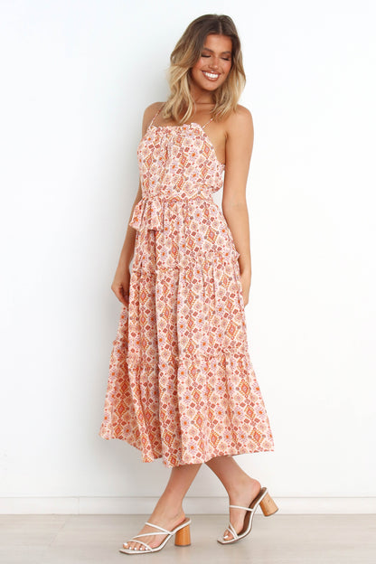 Bridie Dress - Rust