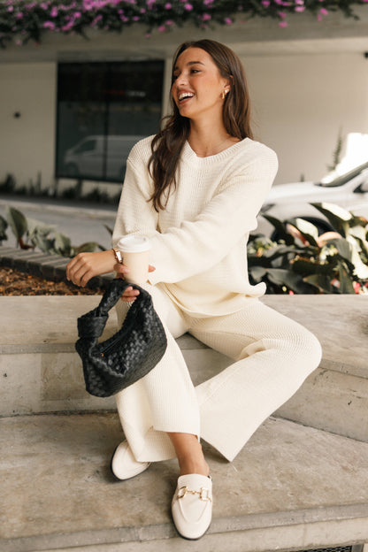 McKinley Knit Pant - Cream