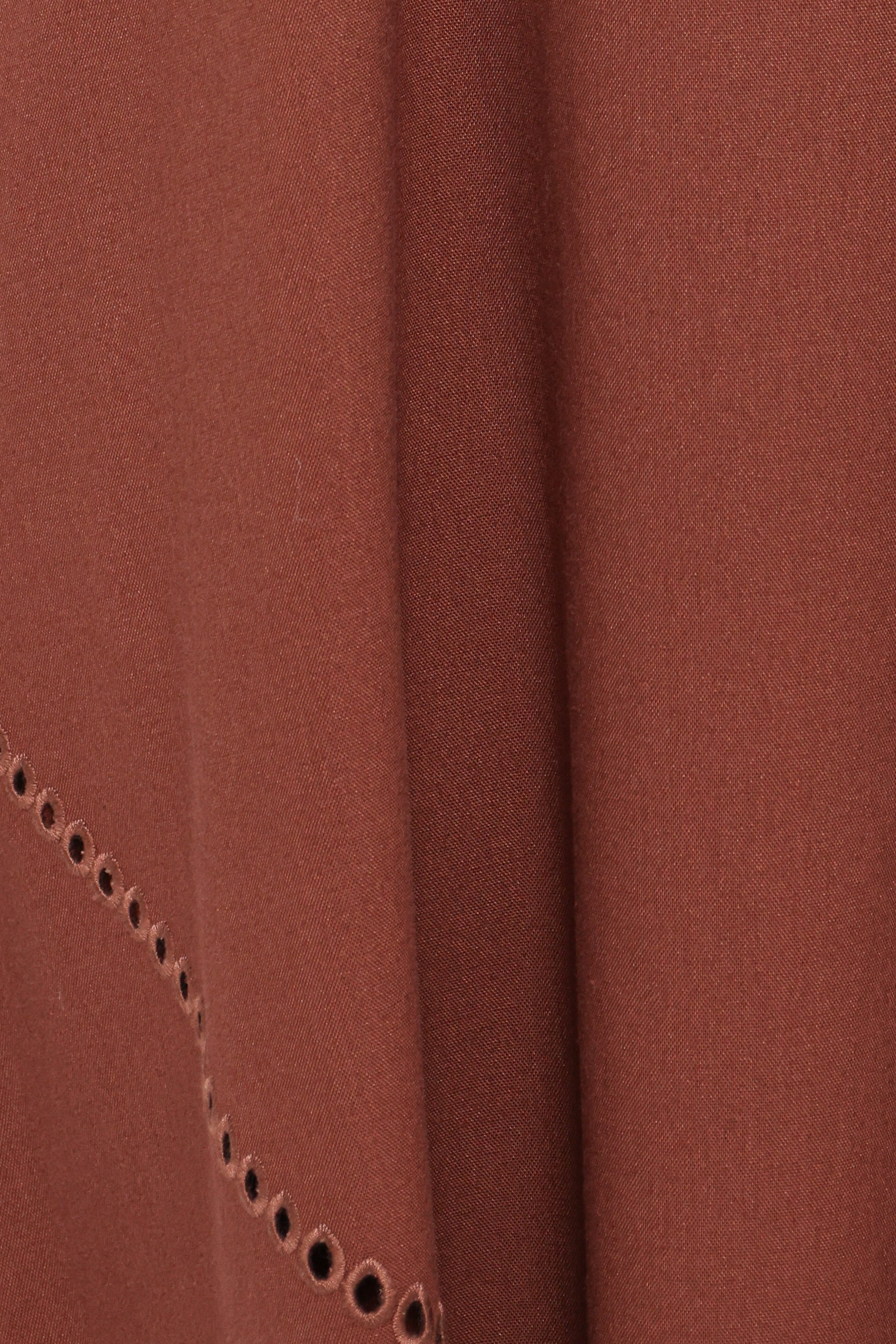 Como Strapless Maxi Dress - Brown