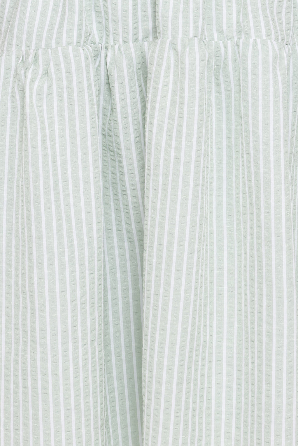 Makayla Mini Dress - Green Stripe