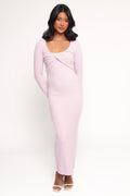 Teodora Midi Dress - Pink