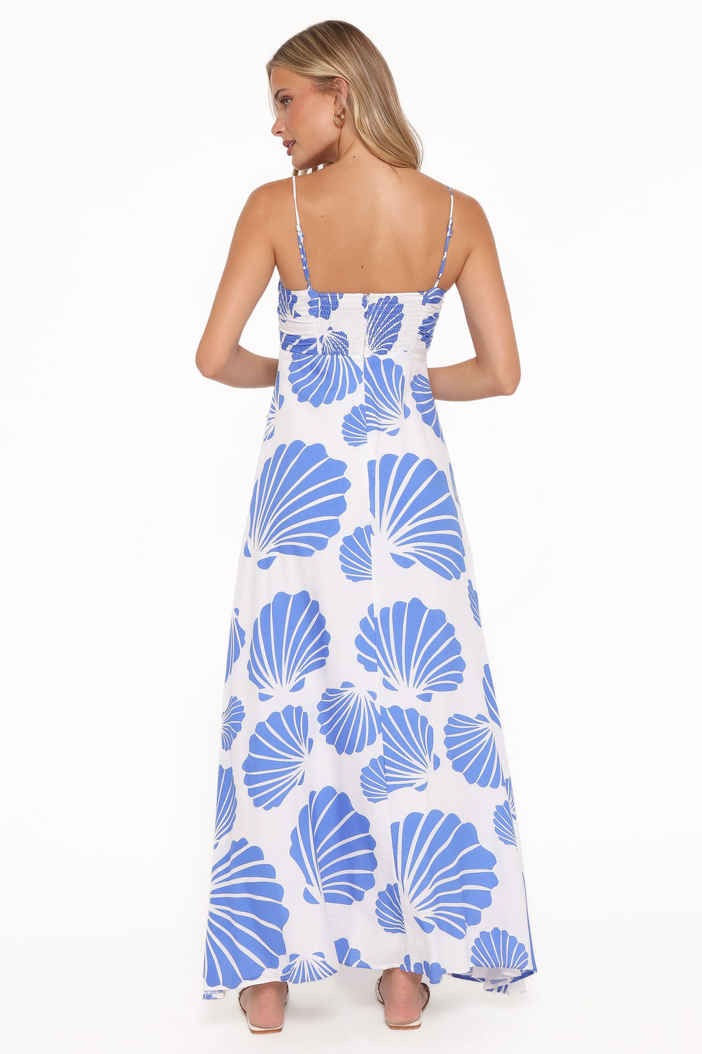 Tyla Maxi Dress - Blue Shell