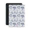 Secret Garden – Blue Toile de Jouy iPad Case