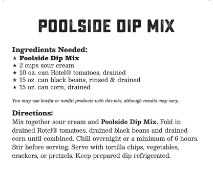 Poolside Queso Dip Mix
