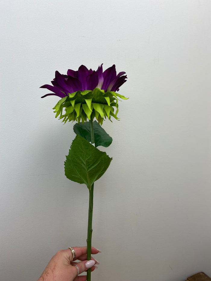 Purple Passion Single Sunflower Spray