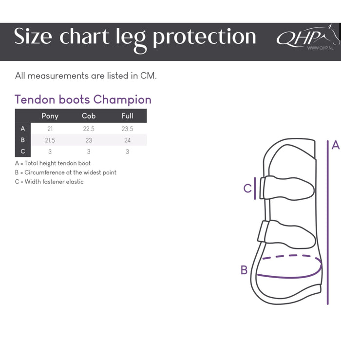 QHP Champion Tendon Boots