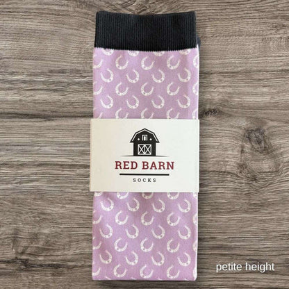 red barn socks lavender luck petite height