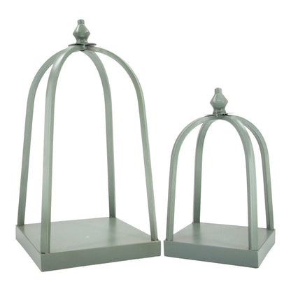Sage Green Gothic Lanterns - 2 Sizes
