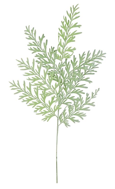 Silk sage green grevillea spray 29 inch for transitional everyday home decor from Magnolias Home Decor