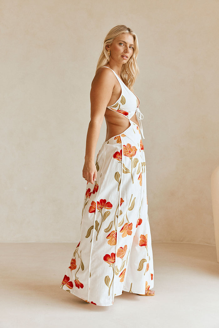 SAMPLE-Eliska Dress - Poppy