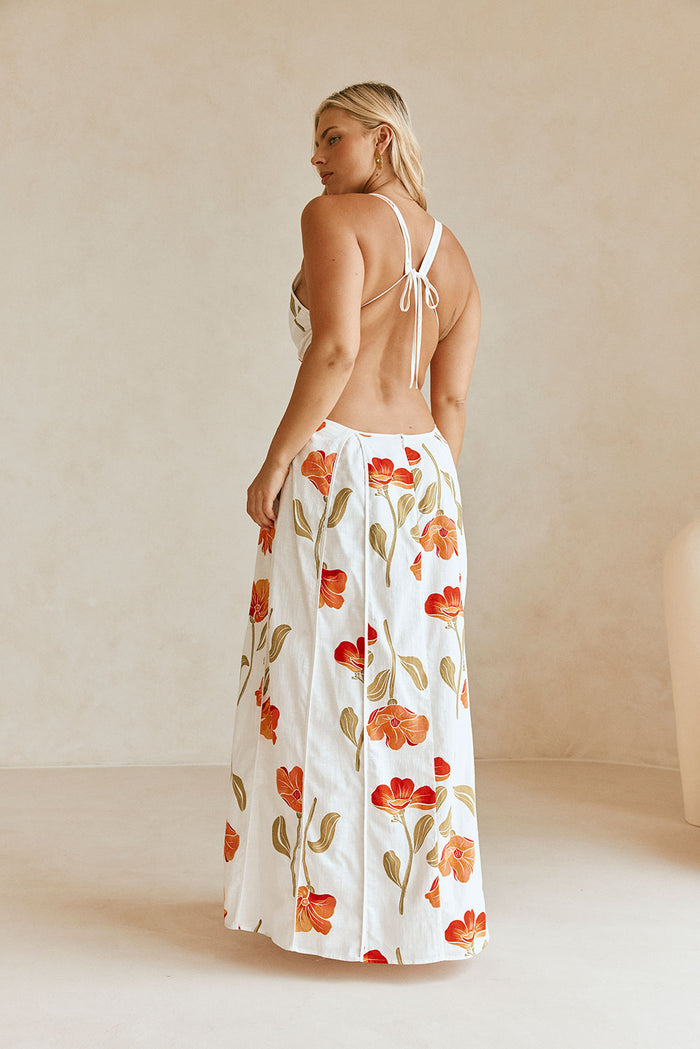 SAMPLE-Eliska Dress - Poppy
