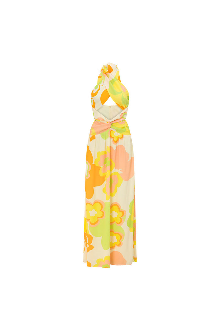SAMPLE-Jorah Maxi Dress - Retro Bloom