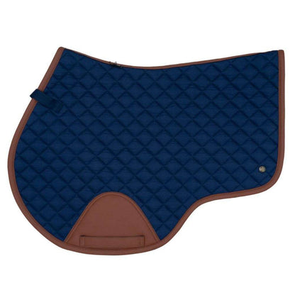 sixteen cypress close contact pad navy cognac