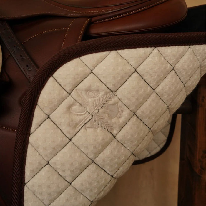 bamboo underside of the sixteen cypress daily sport saddle pad
