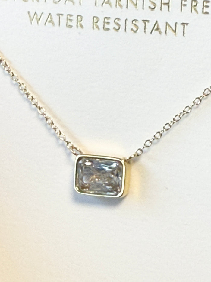 Splash Columbia Square Necklace