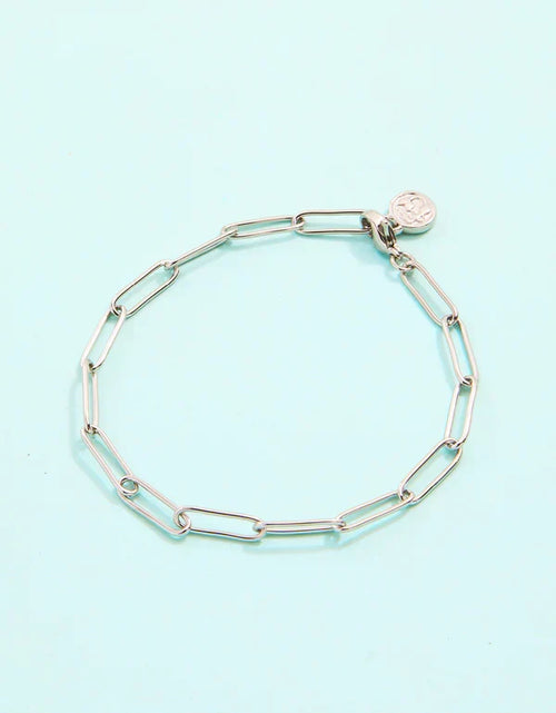 Spartina Splash silver Coligny Beach paperclip bracelet tarnish free for everyday gift from Magnolias Home Decor