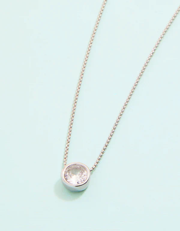 Spartina Splash silver lighthouse necklace crystal tarnish free for everyday gift from Magnolias Home Decor