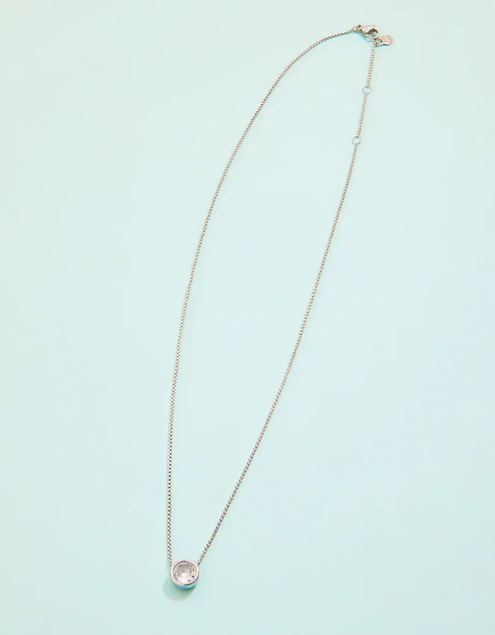 Splash Silver Lighthouse Necklace